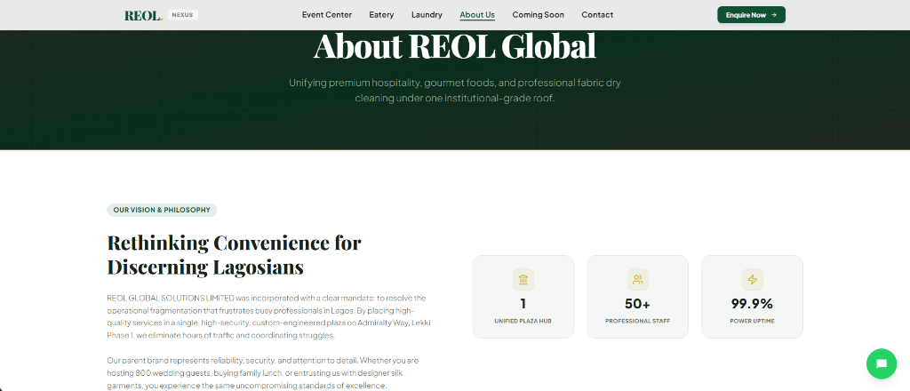 REOL Global Operations & Philosophy
